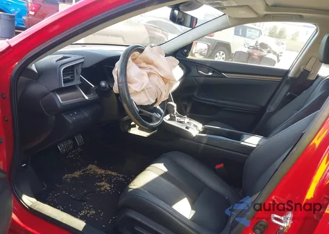 2019 Honda Civic Touring из США, поврежденный, VIN JHMFC1F98KX010930